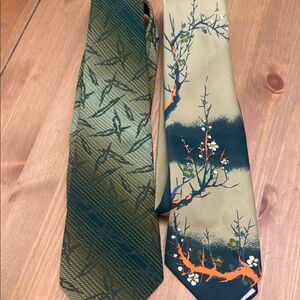 Retro 1960’s Ties set of two